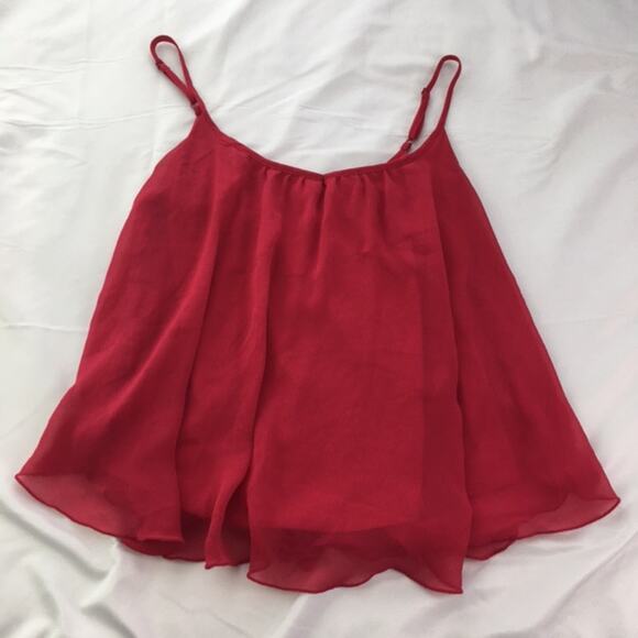 Express Spaghetti Strap Tank Pink XS - Picture 2 of 11